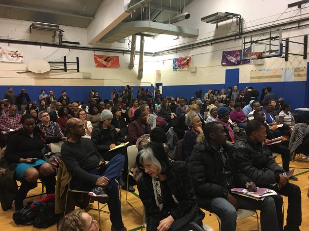 More than 100 people showed up to Councilman Jumaane Williams' emergency forum on Donald Trump's executive order targeting immigrants.