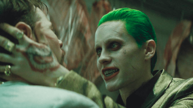 Jared Leto as The Joker in Suicide Squad. 