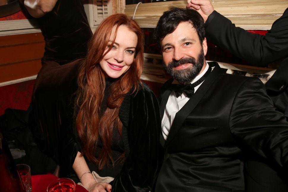 Lindsay Lohan, Simon Hammerstein.