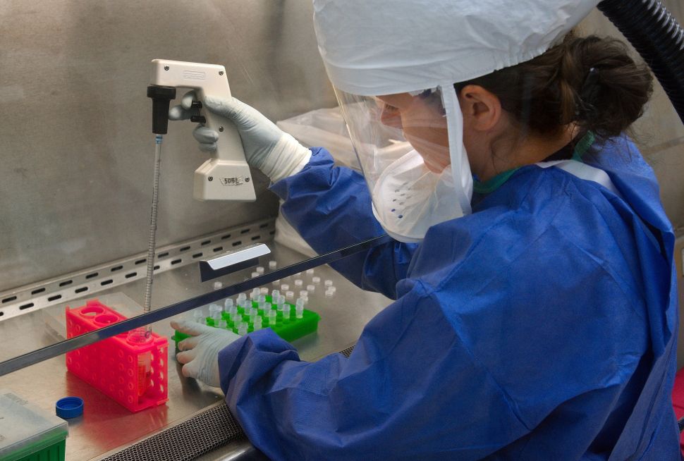 A scientist does science.