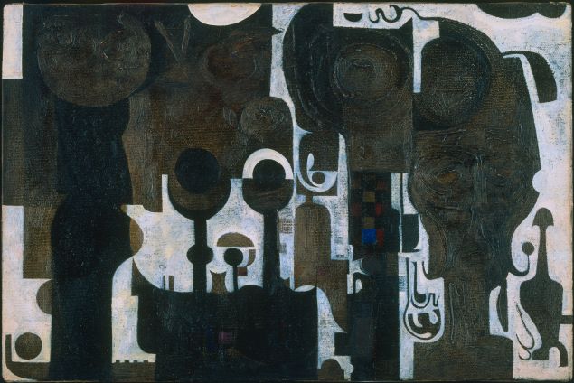 Ibrahim El-Salahi (Sudanese, born 1930) The Mosque.