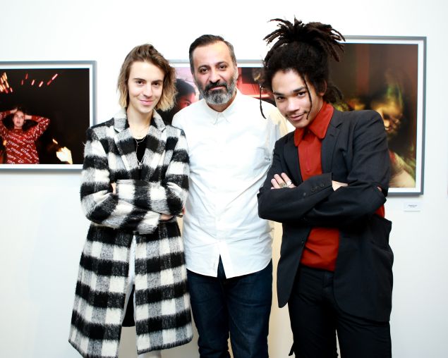Noah Dillon, Mazdack Rassi and Luka Sabbat.