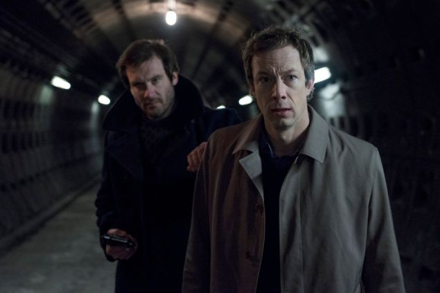 Clive Standen as Bryan Mills and Kris Holden Reid as Mike Hall.