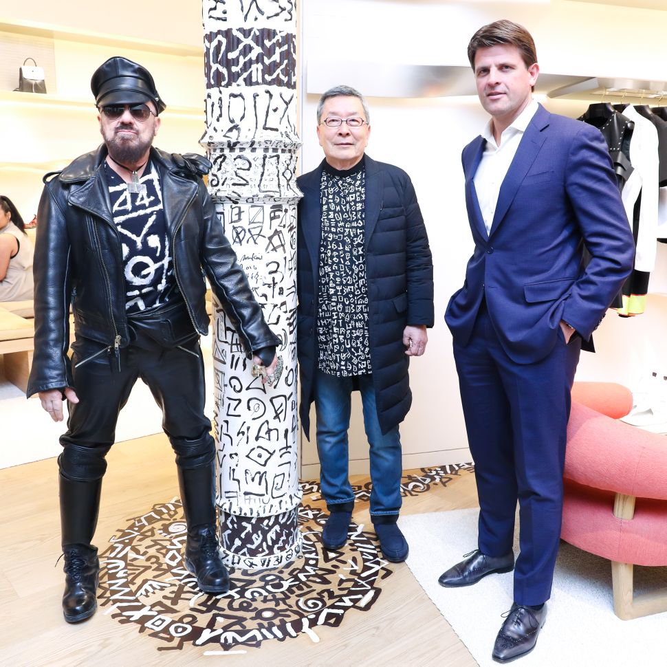 Peter Marino, Shuji Mukai, Anthony Ledru.