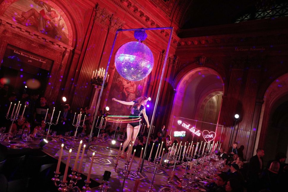 Philipp Plein's NYFW dinner at The New York Public Library.