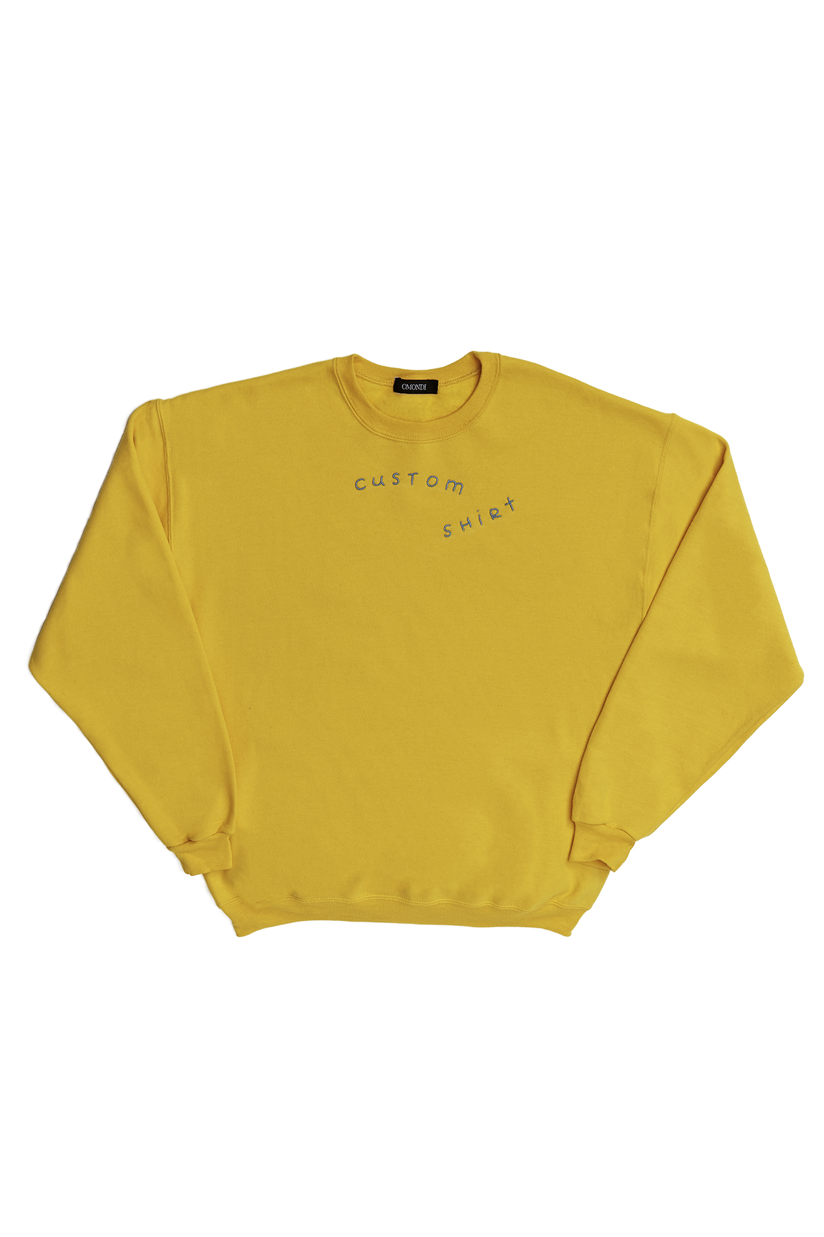 Custom embroidery.