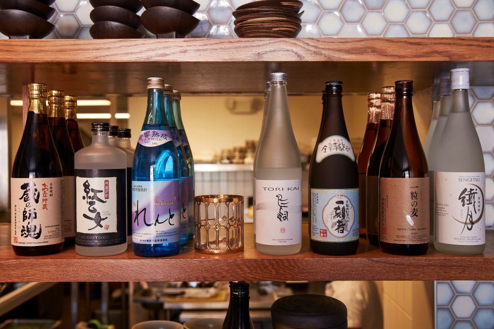 Tsubaki goes deep with sake.