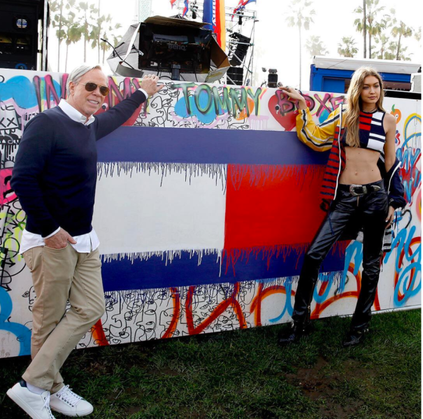 Tommy Hilfiger and Gigi Hadid debuted their collection in Los Angeles.
