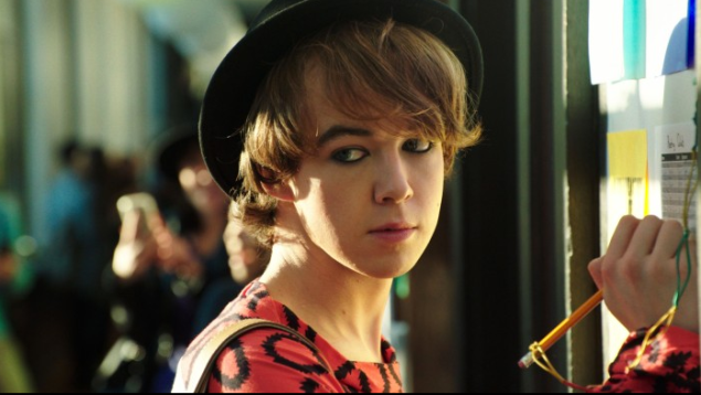 Alex Lawther as Billy Bloom in Freak Show.