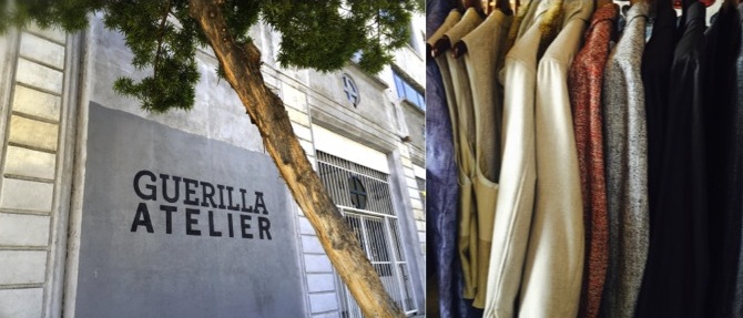 The view is good at Guerilla Atelier