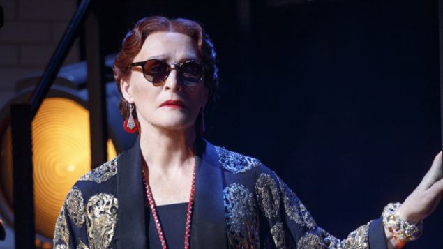 Glenn Close in Sunset Boulevard.