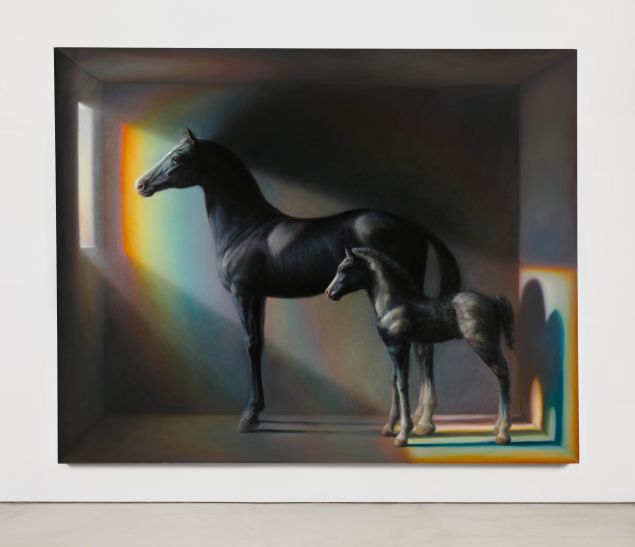 TM Davy, horses (xo), 2016.