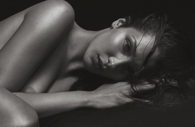 Bella Hadid in the upcoming issue of 'V Magazine.'