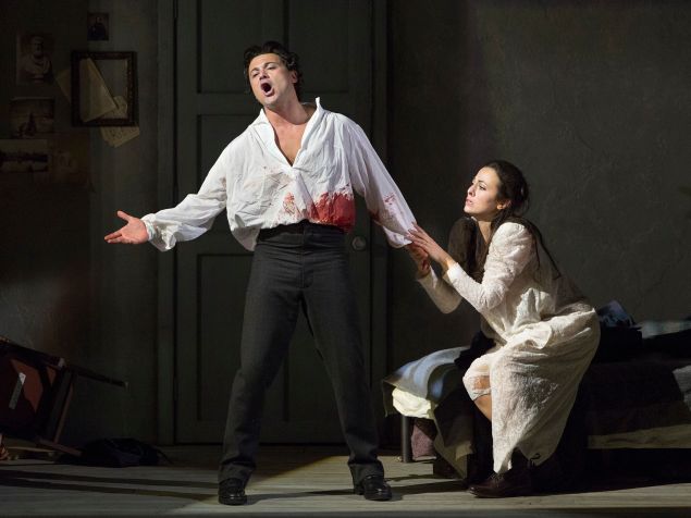 Vittorio Grigolo and Isabel Leonard in Massenet's 'Werther'.