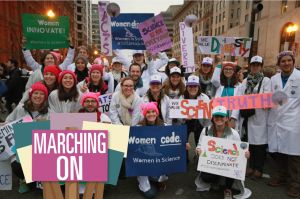 Marching On: 500 Women Scientists