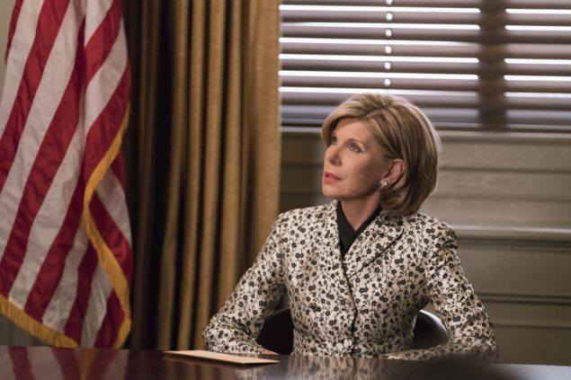 Christine Baranski as Diane Lockhart.