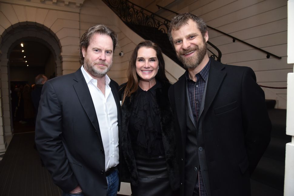 Chris Henchy, Brooke Shields, Matt Stone.