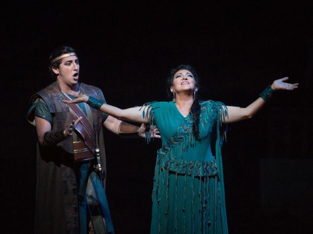 Jorge de León and Krassimira Stoyanova play it by the numbers in Verdi's 'Aïda'.
