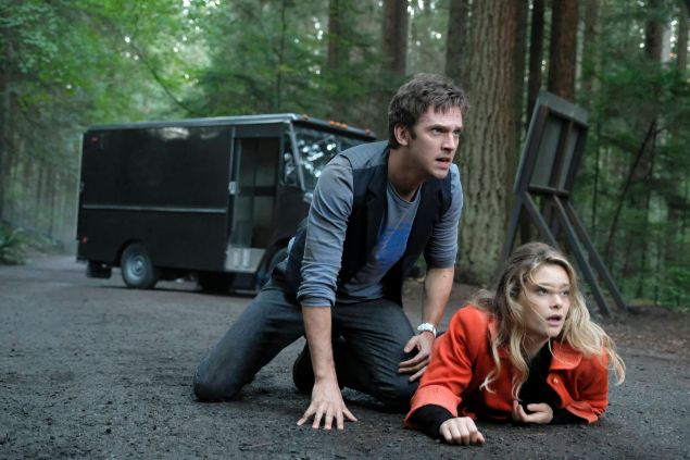Dan Stevens as David Haller and Rachel Keller as Syd Barrett.