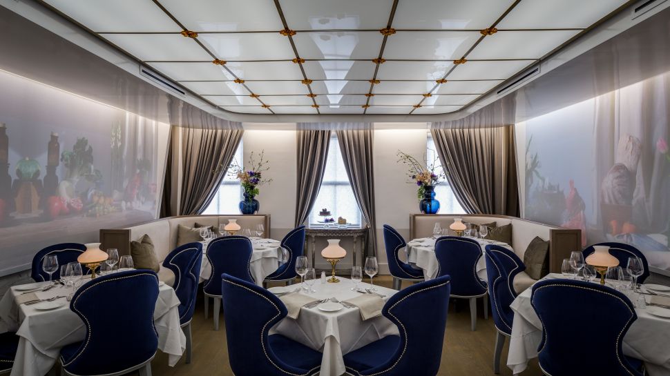 The Dining Room at Greenwich Steakhouse.