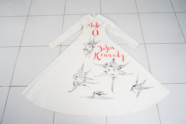 The Dress, 2016, by TK Pepperstein.
