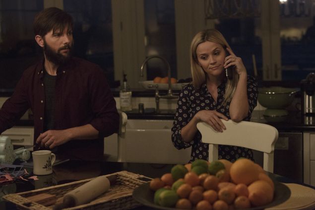 Adam Scott as Ed Mackenzie and Reese Witherspoon as Madeline Martha Mackenzie.