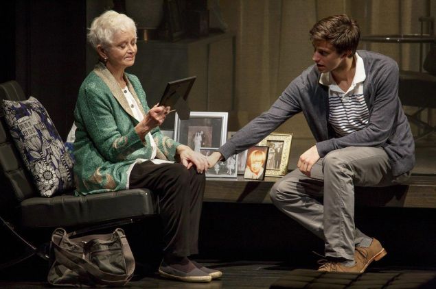 Barbara Barrie and Gideon Glick in Significant Others.