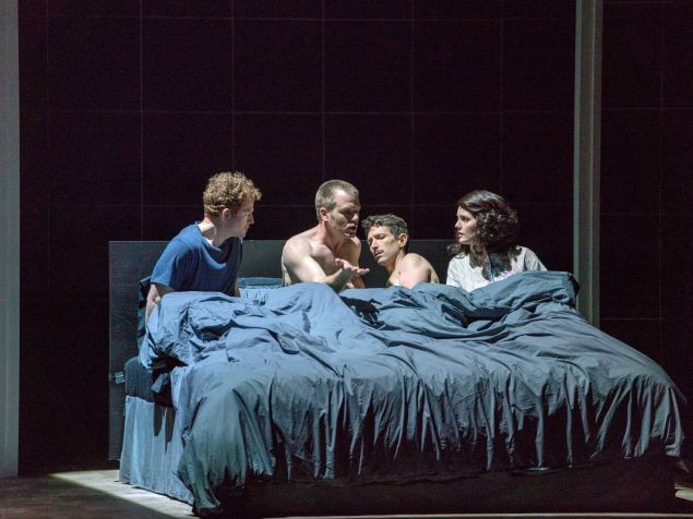 Lovers recall ex-lovers in 'Angels in America' at New York City Opera.