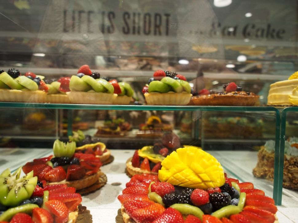 Pastries for sale in downtown Los Angeles' new Whole Foods store, March 29, 2017. Once a bleak and rundown neighborhood filled with half-empty office buildings and deserted streets, downtown Los Angeles is experiencing a stunning revival as scores of restaurants, businesses and new residents pour into the city. / AFP PHOTO / Robyn Beck (Photo credit should read ROBYN BECK/AFP/Getty Images)