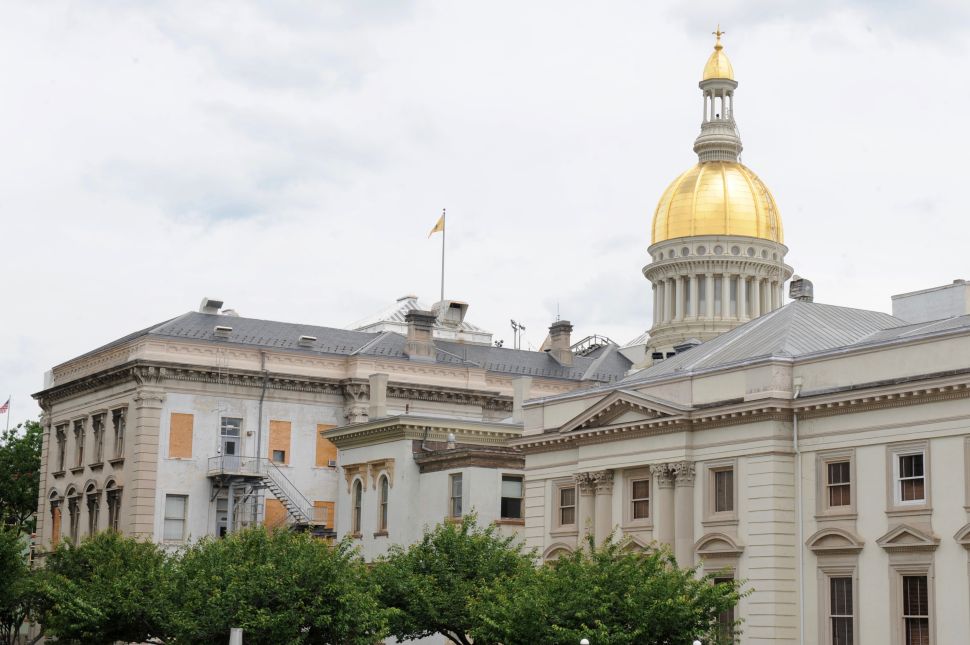 The New Jersey state house.
