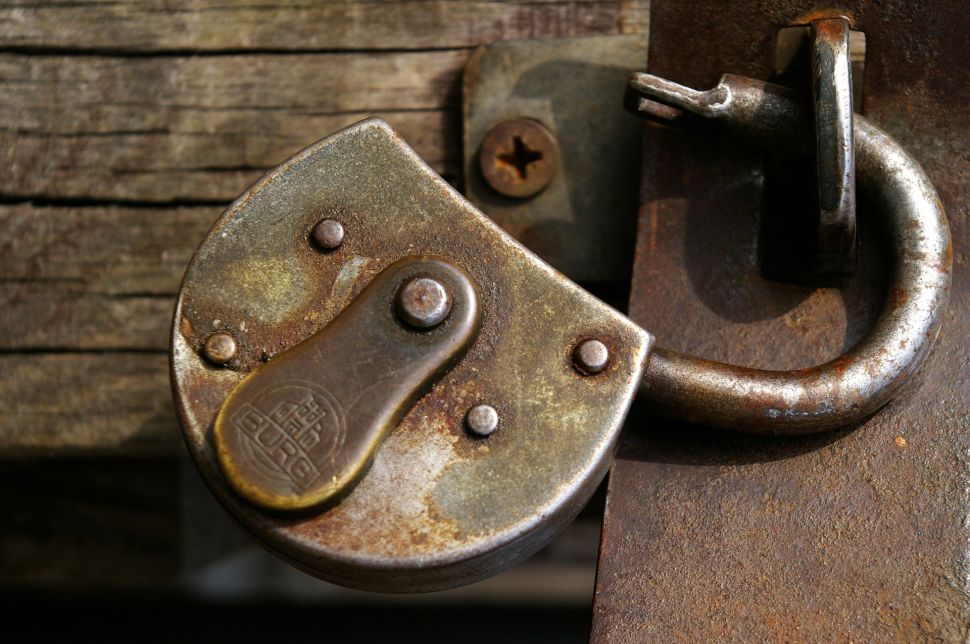 castle padlock