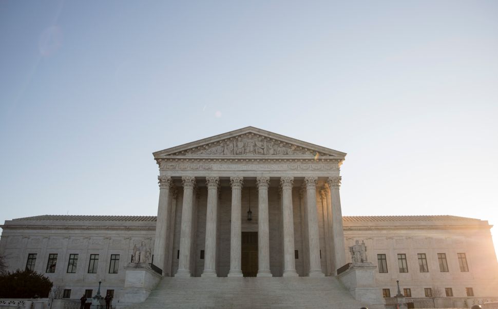 The Supreme Court in Washington, DC.