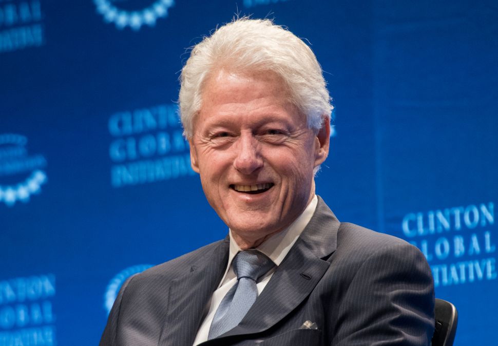 Bill Clinton Steven Spielberg George Clooney