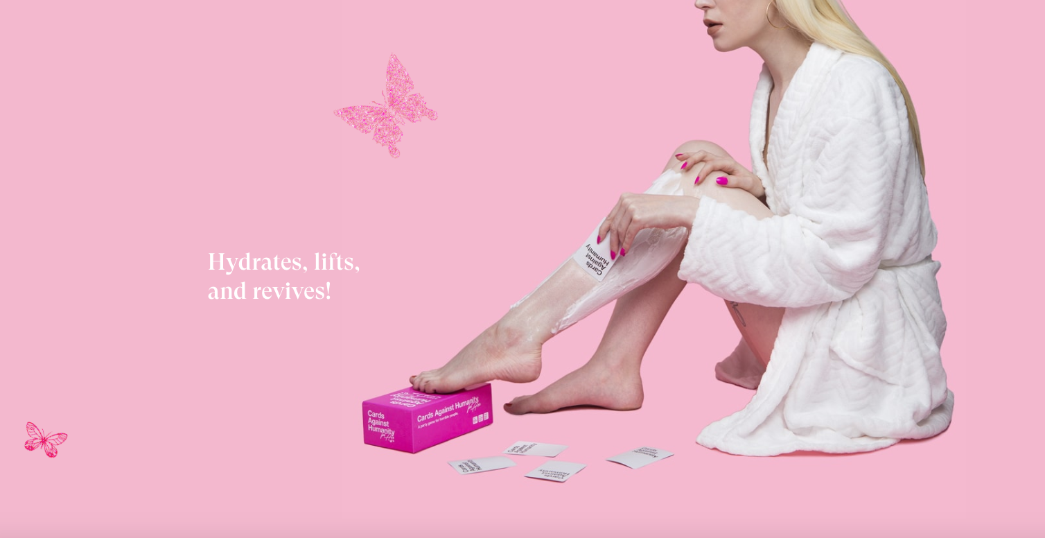 Cards Against Humanity takes on the pink tax with 'for Her' box