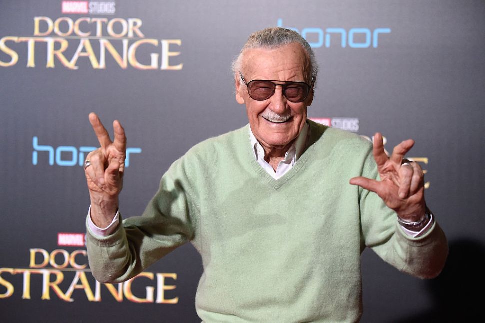 HOLLYWOOD, CA - OCTOBER 20: Stan Lee attends the Premiere of Disney and Marvel Studios' "Doctor Strange" on October 20, 2016 in Hollywood, California. (Photo by Frazer Harrison/Getty Images)