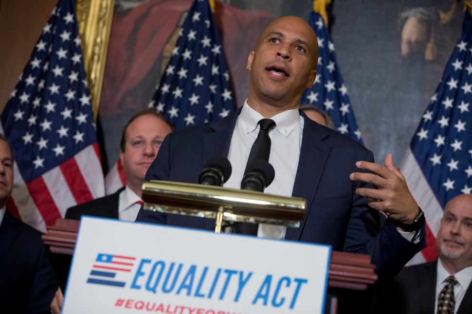 Cory Booker.