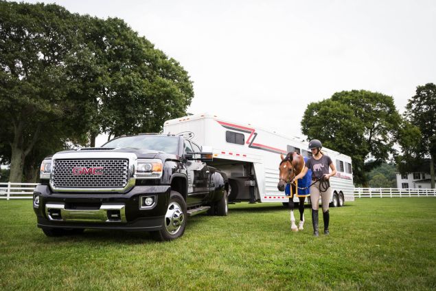GMC Denali Trucks at the Desiderio Tranquility Horse Farm. Photographed on 11 August 2017. Photo: