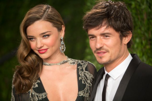 Miranda Kerr and Orlando Bloom