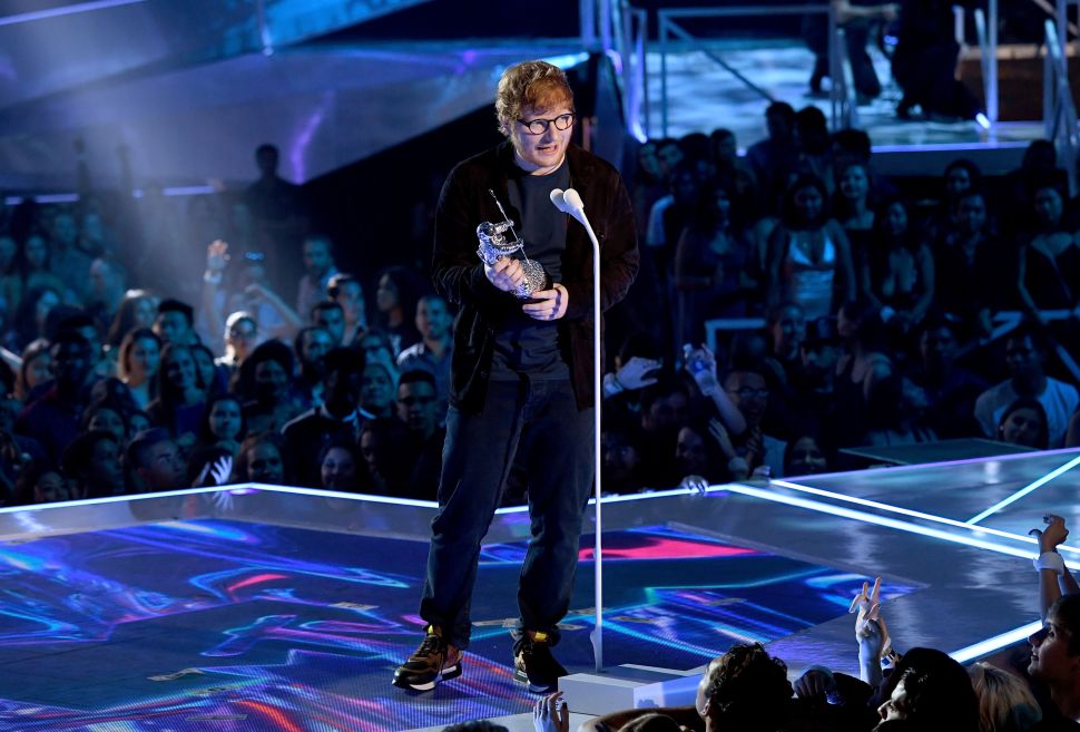 Ed Sheeran 'Shape of You' Spotify Most-Streamed