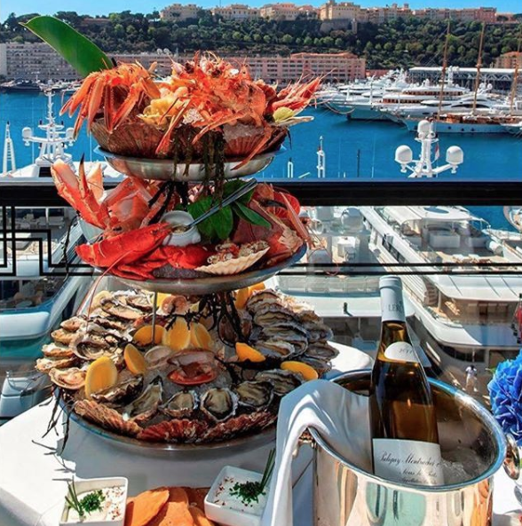 monte carlo yacht club restaurant