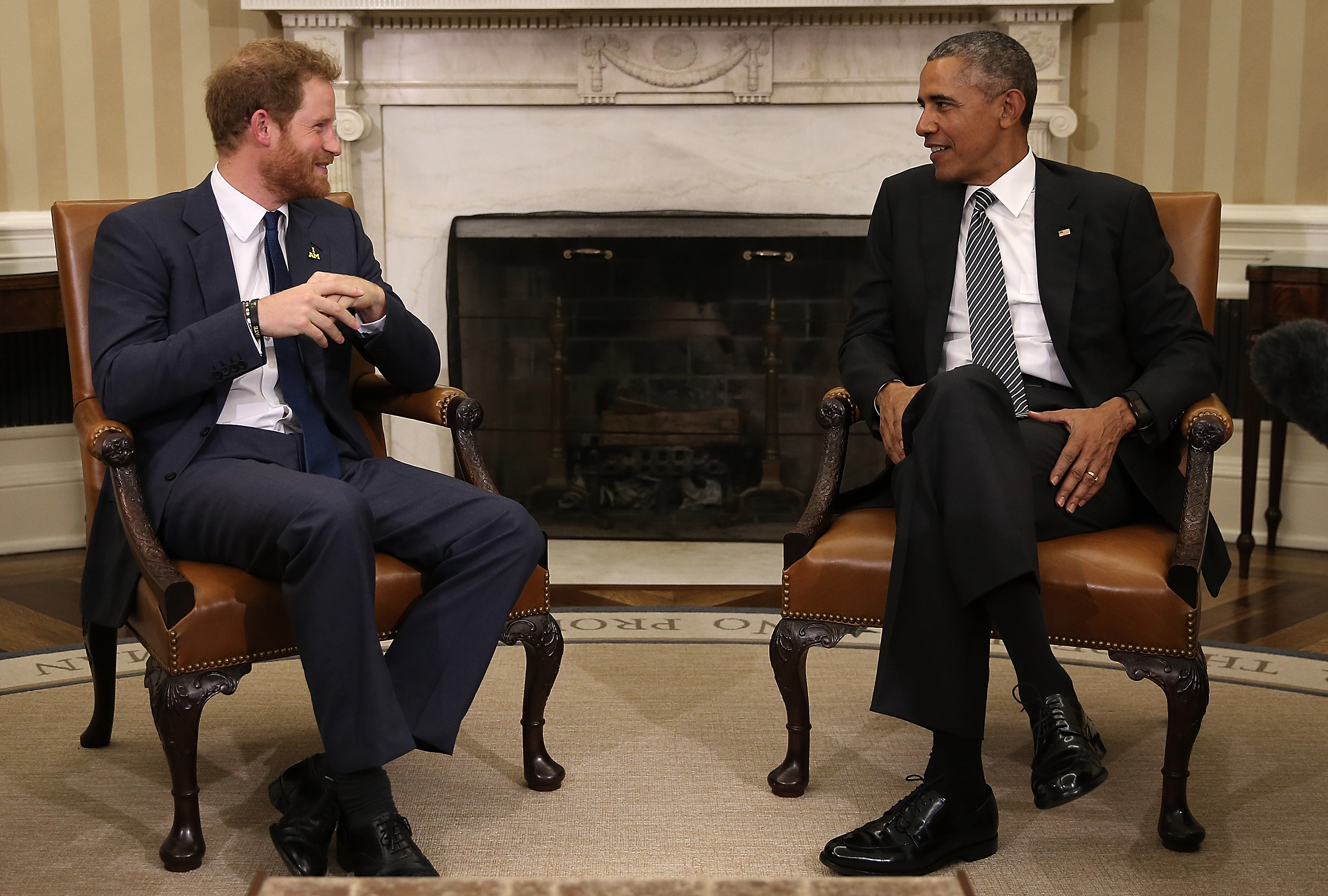 prince harry president obama