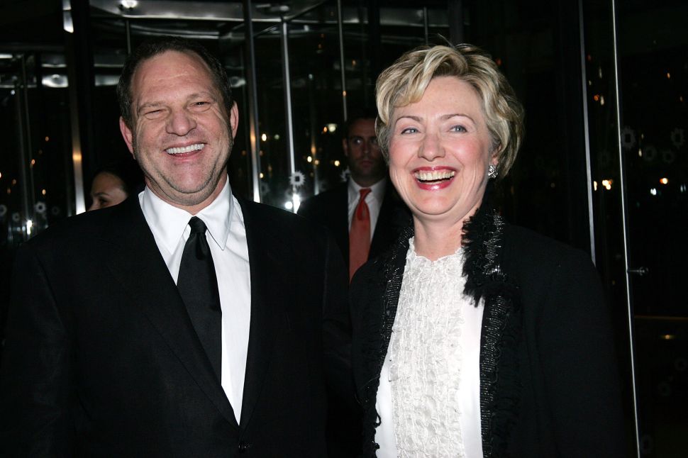 Clinton Foundation Harvey Weinstein Contribution