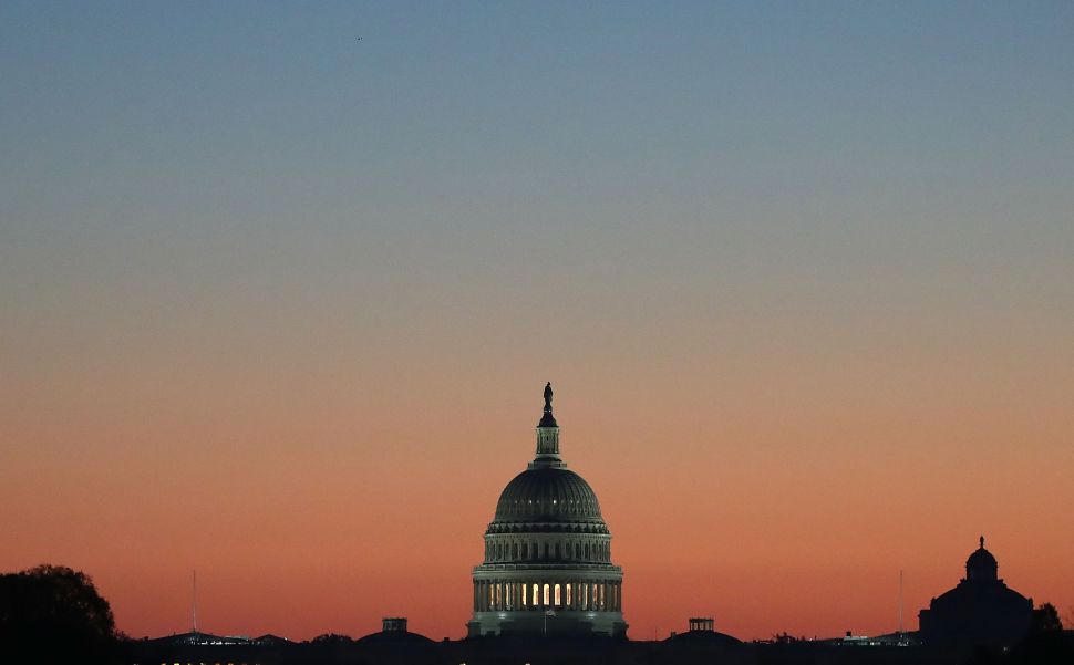 The U.S. Capitol Building.