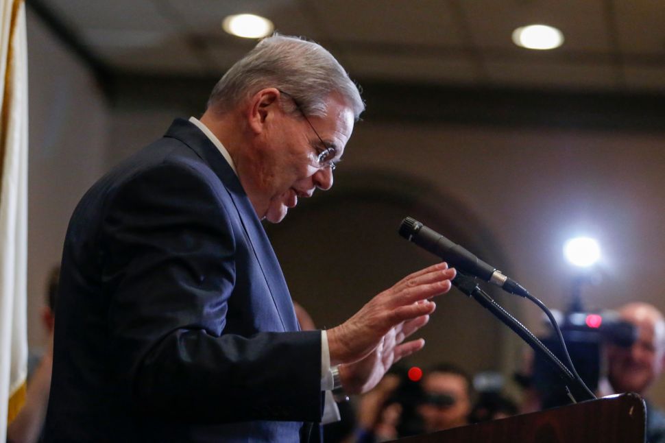 Bob Menendez.
