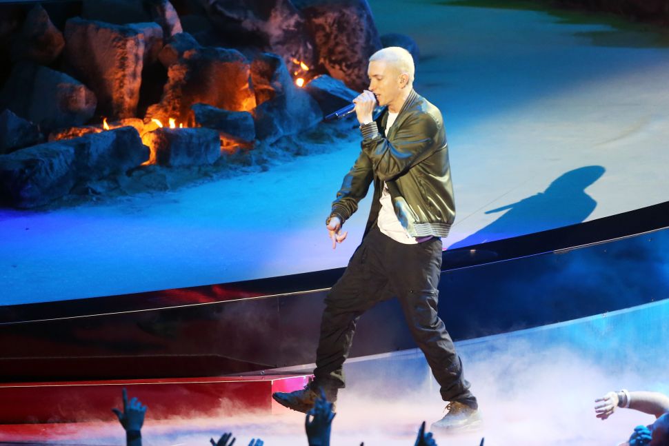 Eminem Revivial Sales Donald Trump