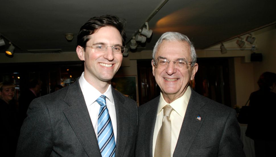 NEW YORK CITY, NY - MARCH 13: Steven Stein and Howard Rubenstein attend LITERACY PARTNERS Launches "An Evening of Readings" May Gala Kickoff Reception at Michael's on March 13, 2007 in New York City. (Photo by PATRICK MCMULLAN/Patrick McMullan via Getty Images)