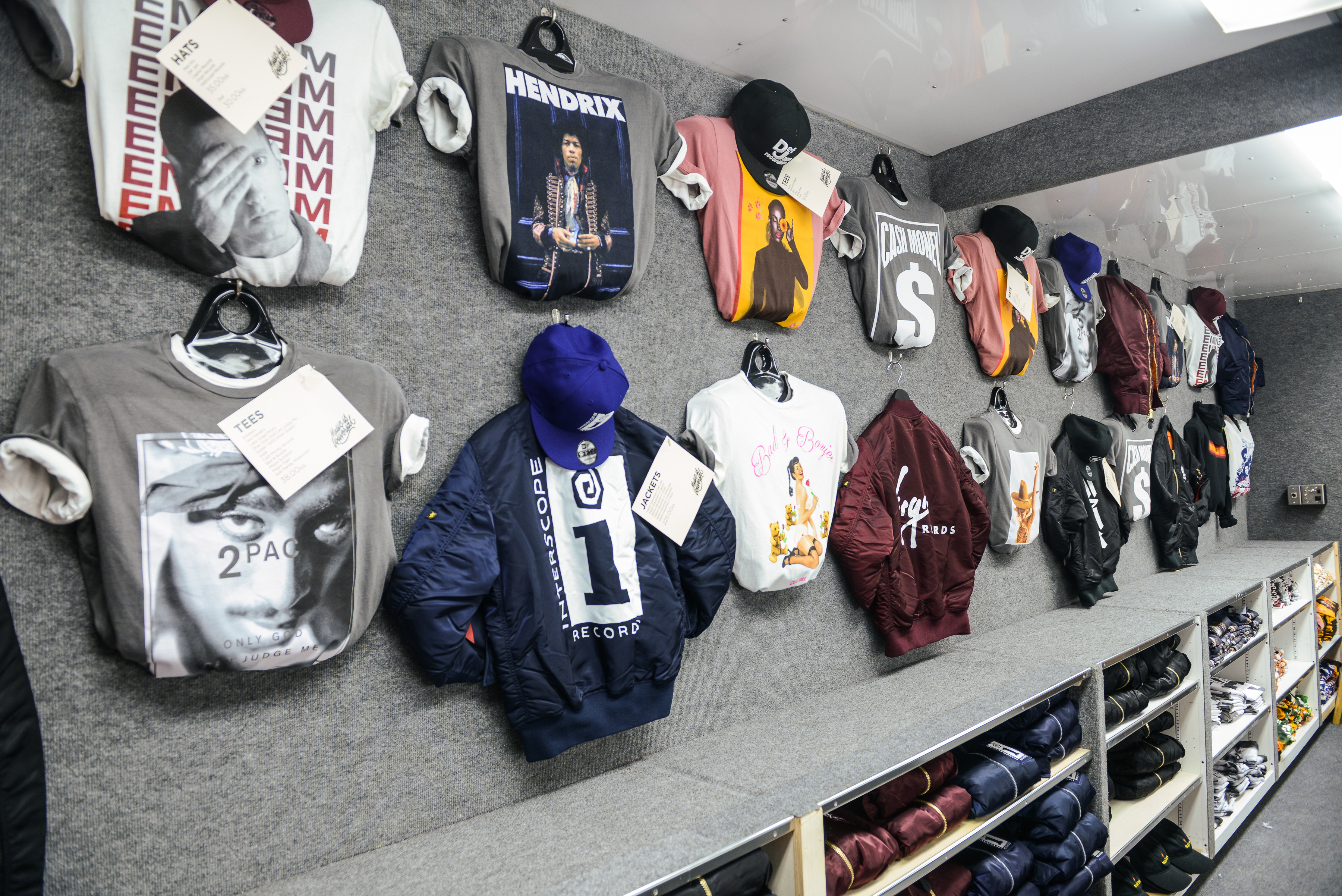 grammys artist merch new york