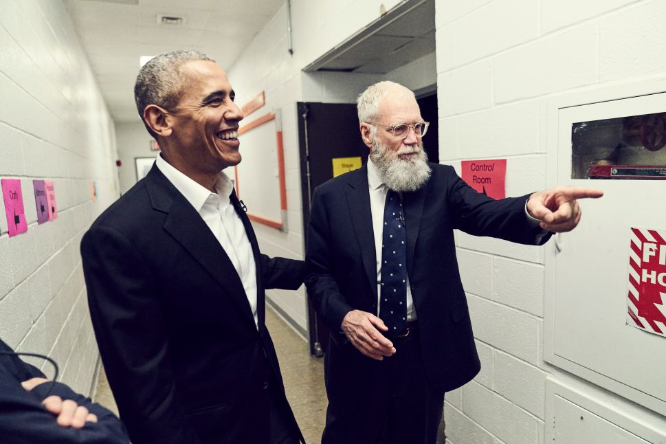David Letterman Netflix Obama