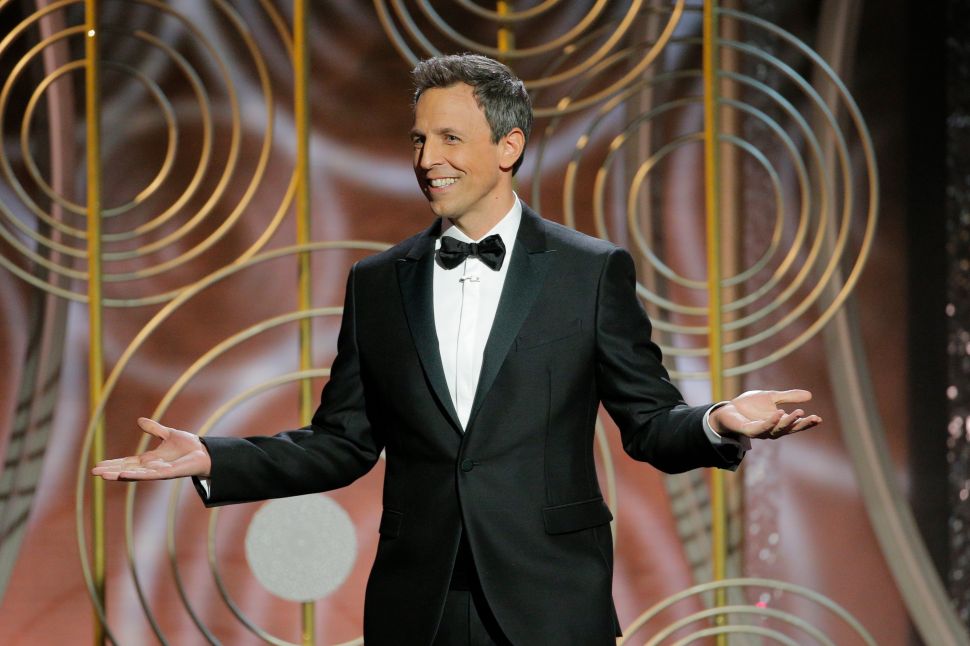 Golden Globes TV Ratings Seth Meyers