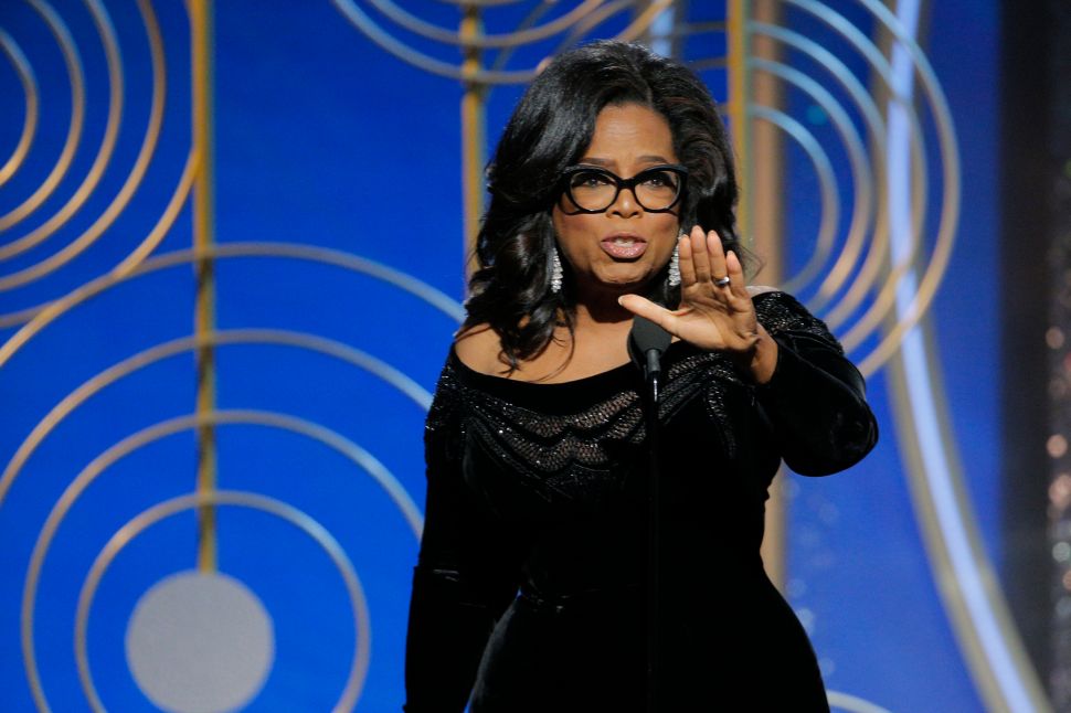 Oprah Winfrey Golden Globes President